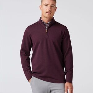 KPI Mizzen Main Red Quarter-Zip Pullover